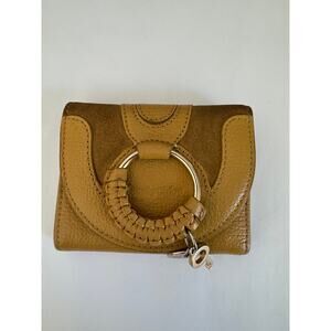 Hana Compact Wallet Beige—See By Chloé